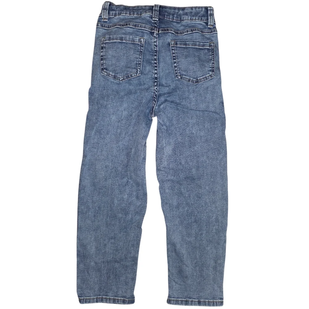 Thereabouts Little Girls High Rise Mom Jeans - Picture 2 of 4